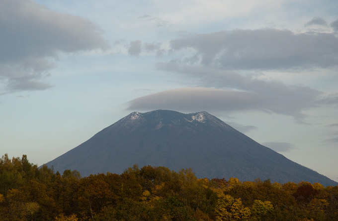 Youteizan from Aza Niseko last weekend