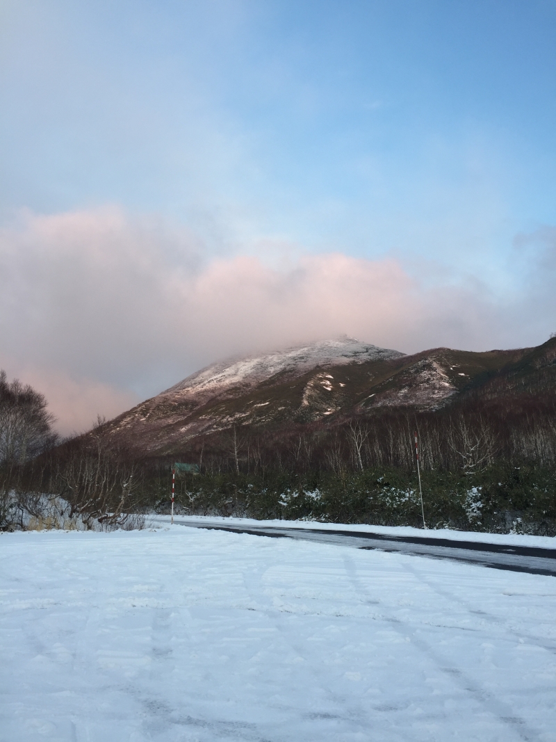 westside of (Mt.) Niseko Annupuri with first 10cm of snow