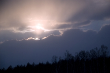 Sun going down