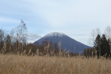 a dudting of snow on Mt. Yotei 21/11/2015