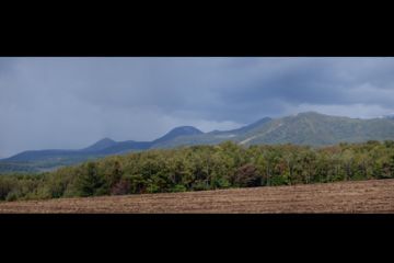 panorama of Niseko Iwanai Range