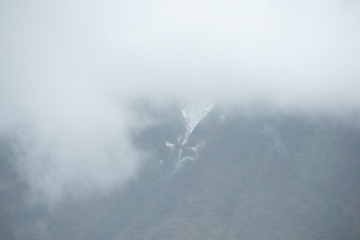 first snow on mt. yotei 2015