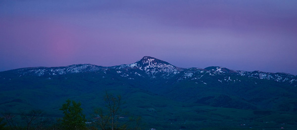 konbu yama sunset